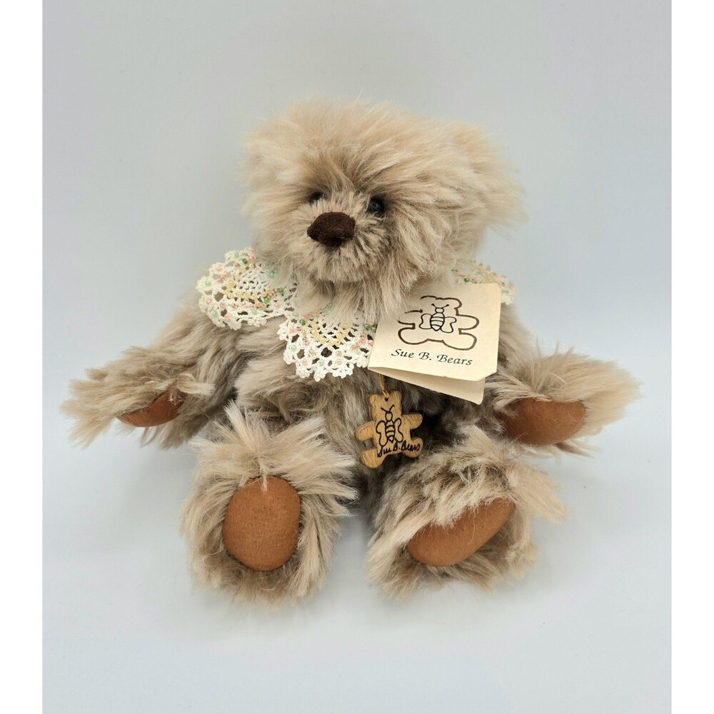 1990 Vintage Mohair Teddy Bear OOAK Artist Sweet Baby Susan Johnston Sue B Bears